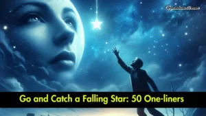 Go and Catch a Falling Star Question Answer