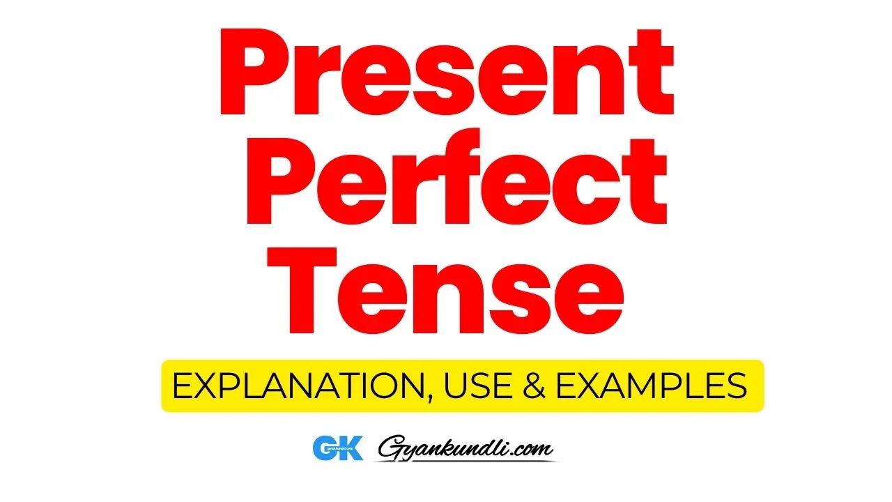 Present perfect tense examples