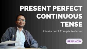 present perfect continuous tense