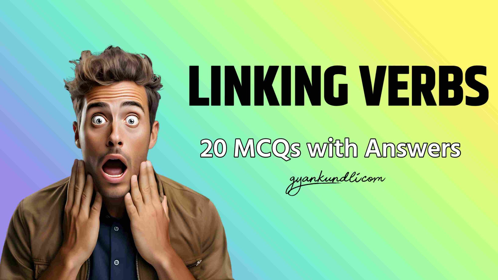 Linking verbs mcqs