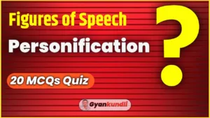 Figures of Speech Personification Quiz