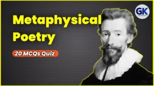 Metaphysical Poetry Quiz