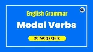 Modal Verbs Quiz