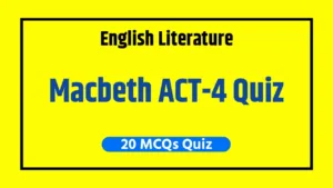 Macbeth Act 4 Quiz