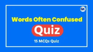 Words Often Confused Quiz