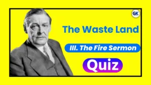 The Fire Sermon Quiz