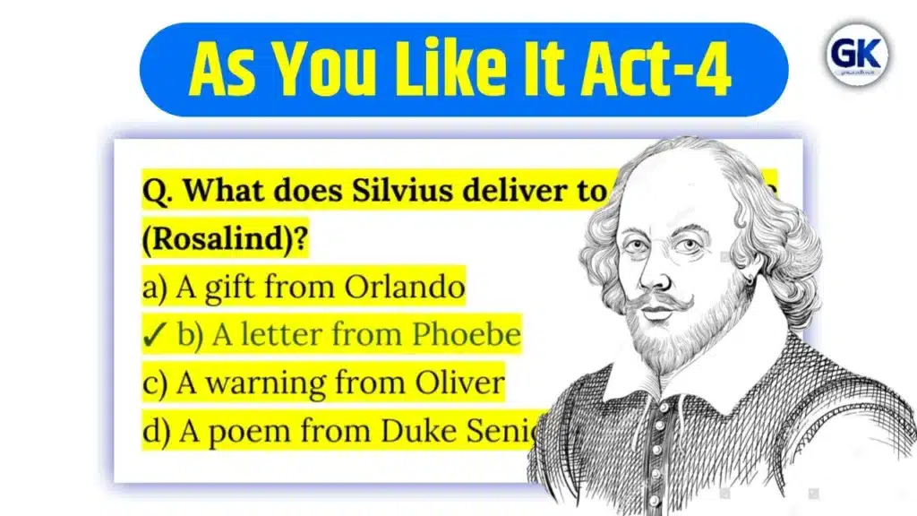 As You Like It Act-4