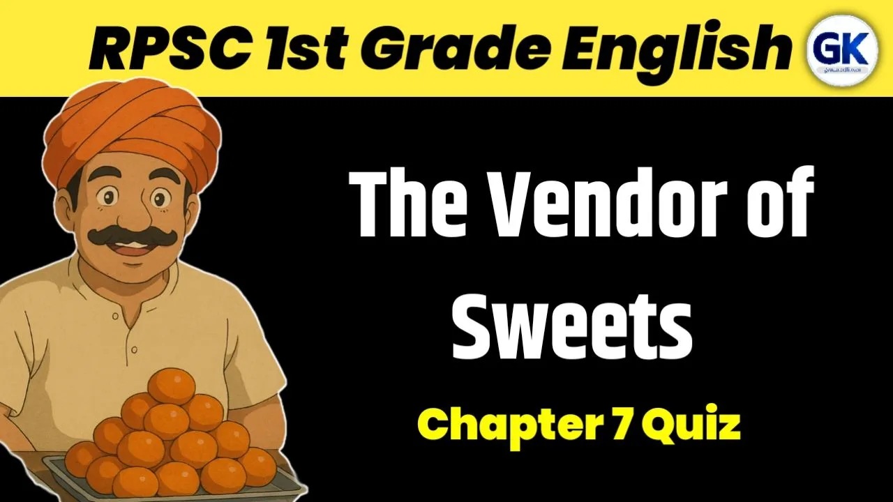 The Vendor of Sweets Chapter 7 Quiz