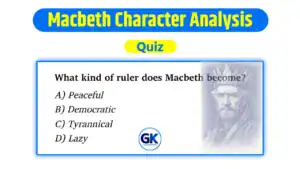 Macbeth Character Analysis Quiz
