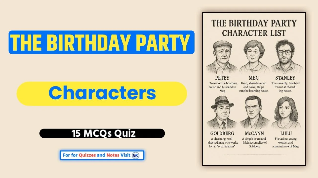 The Birthday Party Characters Quiz