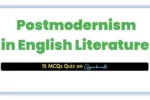 Postmodernism MCQ Quiz