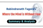 Where the Mind is Without Fear