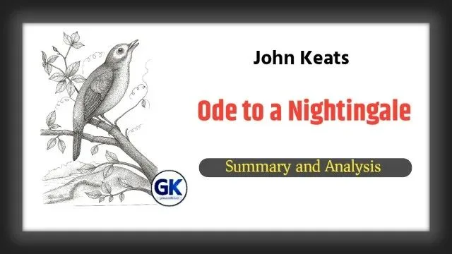 Ode to a Nightingale