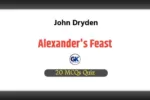 Alexander's Feast MCQ Quiz
