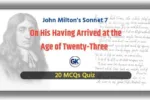 On His Having Arrived at the Age of Twenty-Three or On His 23rd Birthday