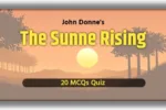 The Sun Rising MCQ Quiz