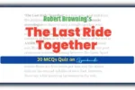 The Last Ride Together MCQ Quiz
