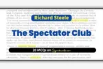 The Spectator Club MCQ Quiz
