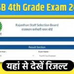 RSSB 4th Grade Result 2025 : Result Declared