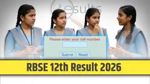 RBSE 12th Class Result 2026