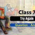Try Again Question Answer Class 7