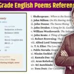 RPSC 2nd Grade Poems Reference Chart