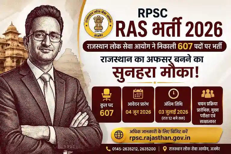 RPSC RAS 2026 VACANCY
