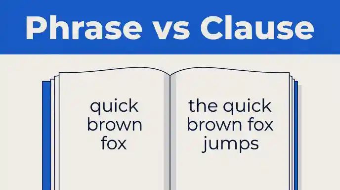 Phrases and Clauses: Easy Differences With Clear Examples