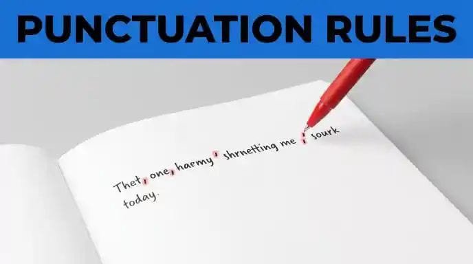 Punctuation Rules for Competitive Exams