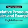 Relative Pronouns : Rules and Examples